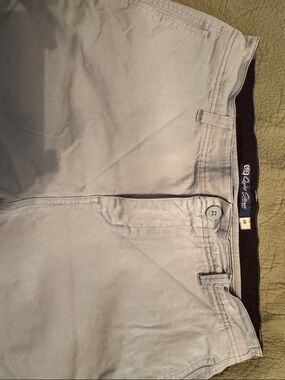 Club Room Men's Light Gray Cotton Chinos